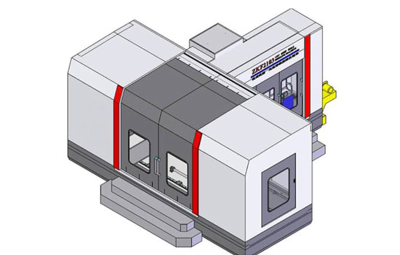 ZKF21係列三坐標數控深孔鑽（zuàn）床